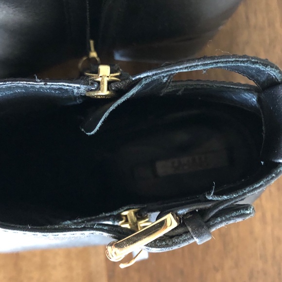 Geox Lia Black Leather Booties - Picture 5 of 10